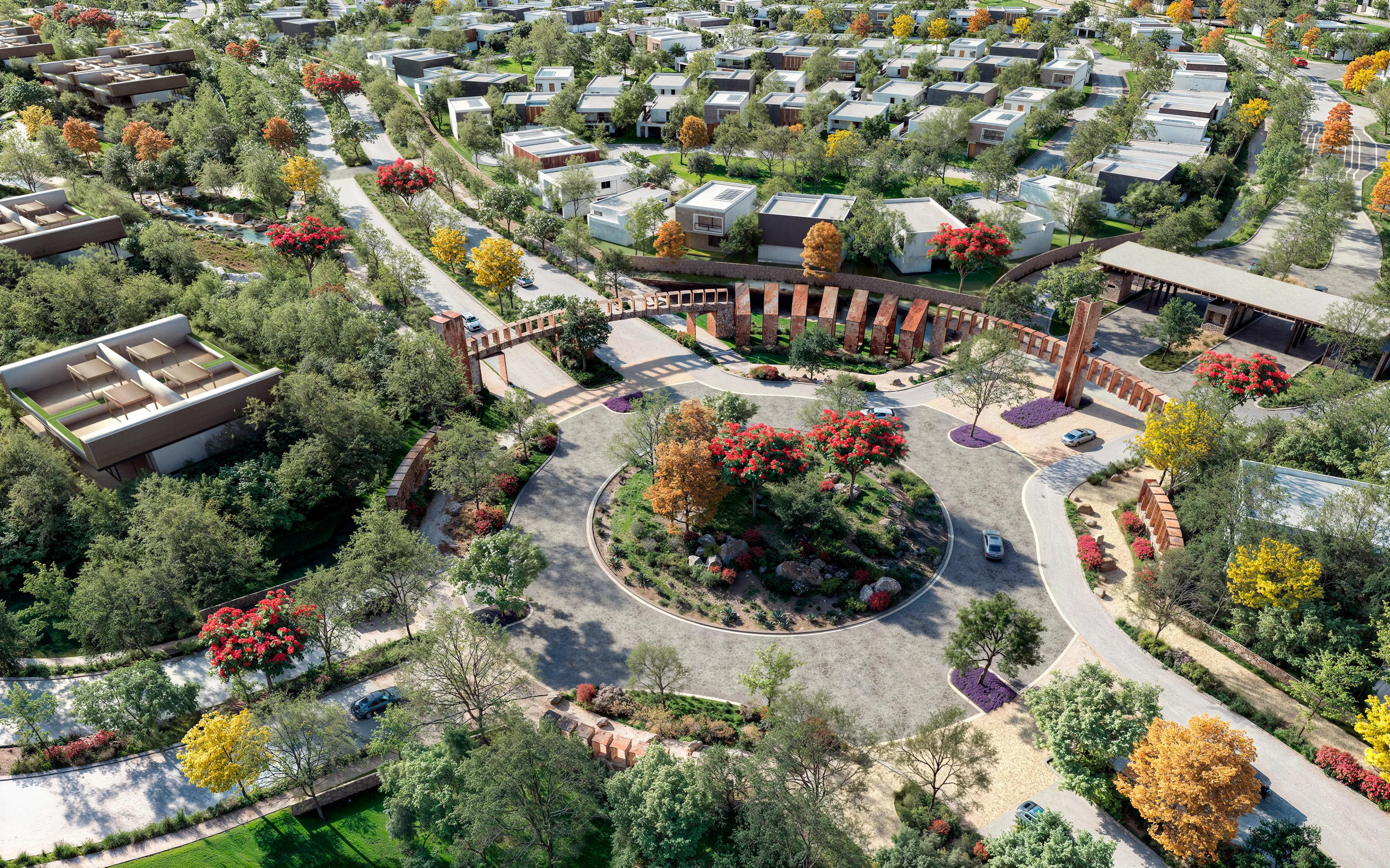 Vista de Gran Campanario, Querétaro — desarrollo urbano de nueva generación